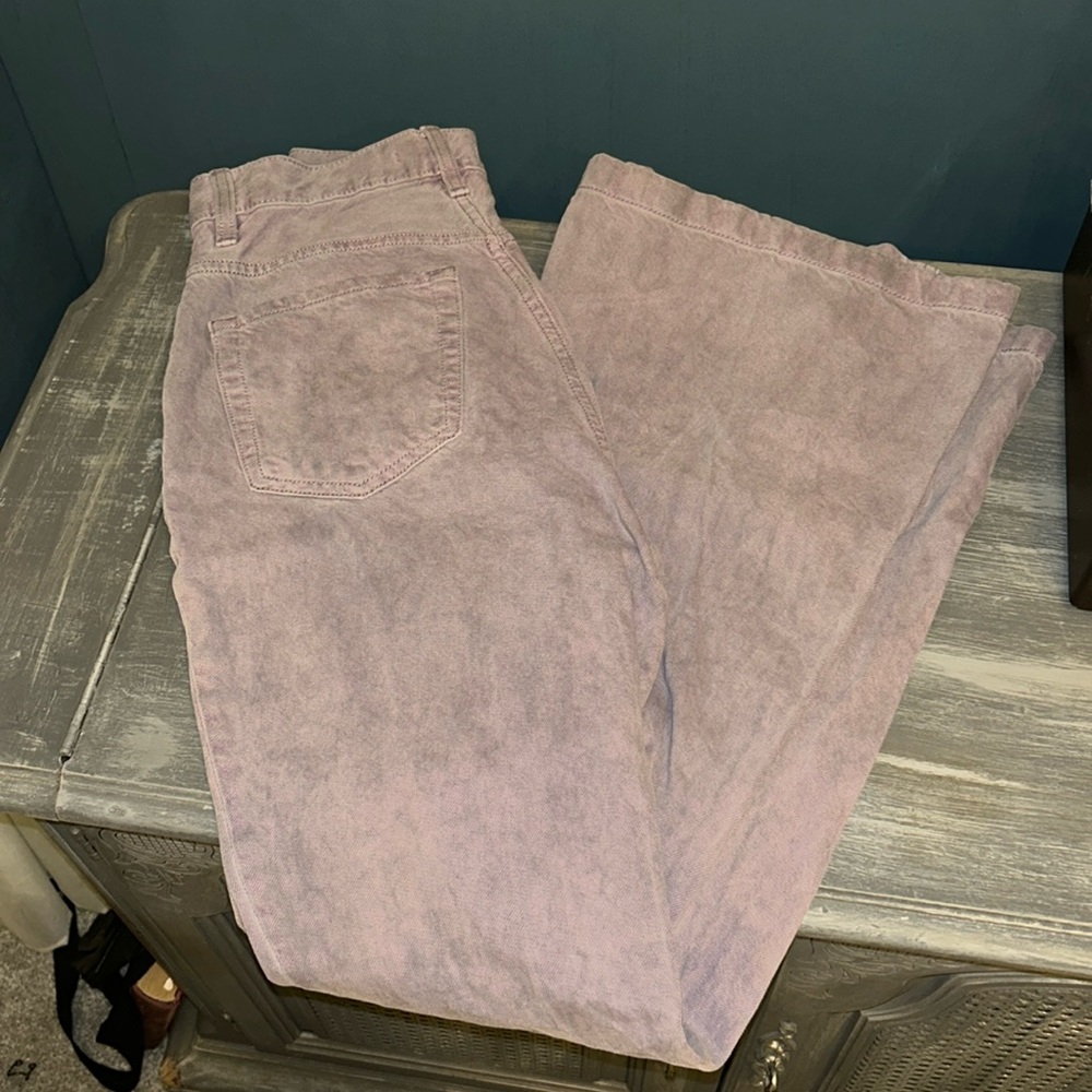 PacSun- vintage looking- high rise flare jeans.